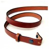 ceinture 3cm en cuir véritable.