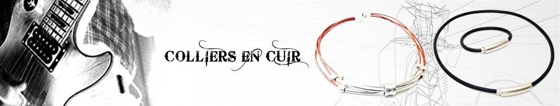 COLLIERS CUIR